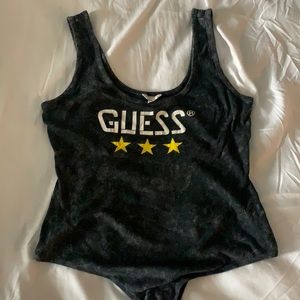 Y2k ✨ Guess bodysuit in size large, worn twice.